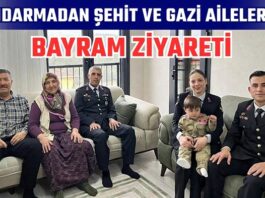 Gaziantep’te jandarmadan duygu dolu bayram ziyaretleri