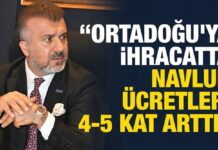 Savaşın faturası katlanıyor: Ortadoğu’ya ihracatta navlun ücretleri 4-5 kat arttı!
