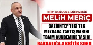 Gaziantep’teki tek mezbaha tartışması TBMM gündeminde