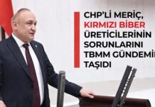 CHP’li Meriç, Gaziantepli biber üreticilerinin sorunlarını TBMM gündemine taşıdı