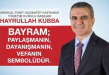 Hayrullah Kubba’dan Ramazan Bayramı mesajı