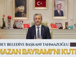 Başkan Tahmazoğlu, Ramazan Bayramı’nı kutladı