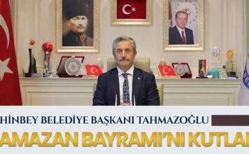 Başkan Tahmazoğlu, Ramazan Bayramı’nı kutladı