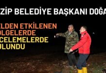 Başkan Doğan, selden etkilenen bölgelerde incelemelerde bulundu