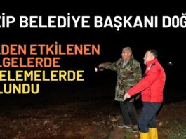 Başkan Doğan, selden etkilenen bölgelerde incelemelerde bulundu