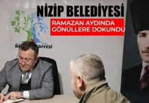 Nizip Belediyesi Ramazan ayında binlerce vatandaşın yüzünü güldürdü