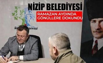 Nizip Belediyesi Ramazan ayında binlerce vatandaşın yüzünü güldürdü