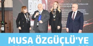 Özgüçlü’ye “Gaziantep’te Sağlığa En Büyük Yatırım Yapan Hayırsever” ödülü