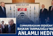 Başkan Tahmazoğlu’ndan Cumhurbaşkanı Erdoğan’a anlamlı ziyaret