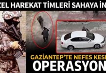 Firari hükümlü polisleri tabanca ile tehdit etti! Gaziantep’te korku dolu anlar