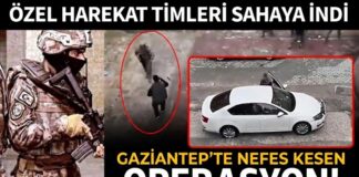 Firari hükümlü polisleri tabanca ile tehdit etti! Gaziantep’te korku dolu anlar