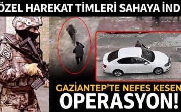 Firari hükümlü polisleri tabanca ile tehdit etti! Gaziantep’te korku dolu anlar