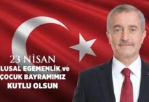 Tahmazoğlu, 23 Nisan Ulusal Egemenlik ve Çocuk Bayramı’nı kutladı