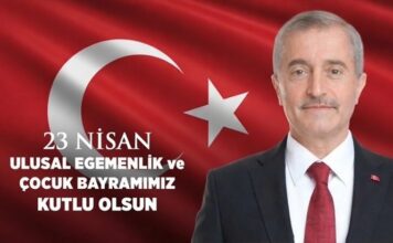 Tahmazoğlu, 23 Nisan Ulusal Egemenlik ve Çocuk Bayramı’nı kutladı