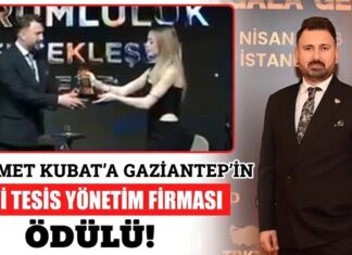 MK Tesis Yönetim, Gaziantep’in En İyi Tesis Yönetim Firması seçildi