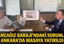 Nizip Belediye Başkanı Doğan, Hancağız Barajı’ndaki sorunlar için Ankara’da temaslarda bulundu