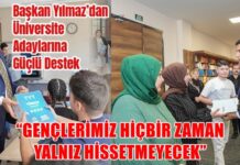 Gaziantep’te üniversite adaylarına büyük destek