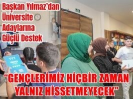 Gaziantep’te üniversite adaylarına büyük destek