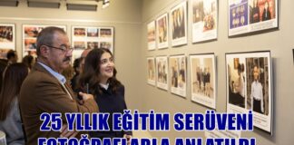 SANKO Okulları’nın 25 yıllık eğitim serüveni fotoğraflarla sergileniyor