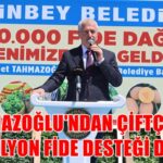 Başkan Tahmazoğlu’ndan Gaziantepli çiftçilere Fırat suyu müjdesi!