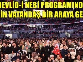 Mevlid-i Nebi programı Gaziantep’te 5 bin vatandaşı buluşturdu