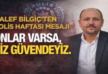 Bilgiç’ten Polis Haftası mesajı: “Huzurun teminatısınız”