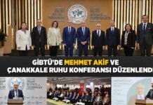 GİBTÜ’de Mehmet Akif ve Çanakkale Ruhu konferansı gerçekleştirildi