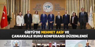 GİBTÜ’de Mehmet Akif ve Çanakkale Ruhu konferansı gerçekleştirildi