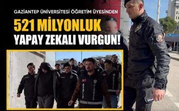 Böylesi görülmedi! Gaziantep’te akademisyen, 7 kişiyi yapay zekayla 521 milyon TL dolandırdı