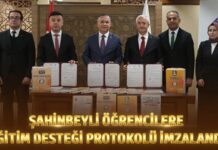 Gaziantep’te öğrencilere Şahinbey Belediyesi’nden kaynak kitap ve deneme sınavı desteği