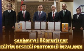 Gaziantep’te öğrencilere Şahinbey Belediyesi’nden kaynak kitap ve deneme sınavı desteği