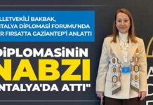 Milletvekili Bakbak, Antalya Diplomasi Forumu’nda Gaziantep’i anlattı