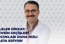 Gaziantep’te ailelere önemli uyarı: Çocuk sağlığı için riskli bir dönem