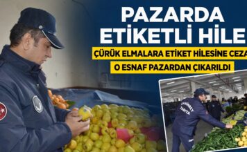 Gaziantep’te pazarda akıl almaz hile! Şahinbey zabıtası affetmedi