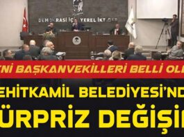 Şehitkamil Belediye Meclisi’nde önemli değişiklikler