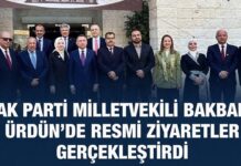 AK Parti Gaziantep Milletvekili Bakbak, Dışişleri Komisyonu heyetiyle Ürdün’de temaslarda bulundu