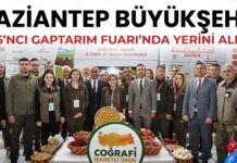 Gaziantep Büyükşehir Belediyesi, 16’ncı GAPTARIM Fuarı’nda yerini aldı