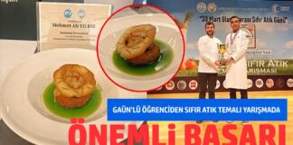 Gaziantep Üniversitesi öğrencisi gastronomi yarışmasında ikinci oldu