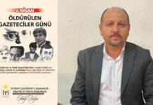 Bilgiç’ten “6 Nisan Öldürülen Gazeteciler Günü” mesajı