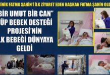Fatma Şahin adı verildi! Gaziantep’te tüp bebek desteğinin ilk bebeği dünyaya geldi