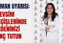 Gazianteplilere önemli sağlık uyarısı: “Mevsim geçişlerinde bedeninizi dinç tutun”
