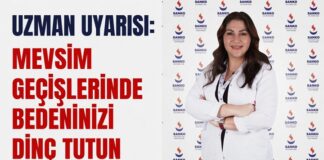 Gazianteplilere önemli sağlık uyarısı: “Mevsim geçişlerinde bedeninizi dinç tutun”