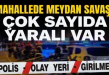 Gaziantep’te ortalık fena karıştı: 7 yaralı