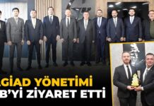 İş birliği yapılacak! GAGİAD yönetimi Gaziantep Ticaret Borsası’nı ziyaret etti