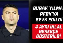 Gaziantep FK’dan istifa eden Burak Yılmaz, 4 ayrı ihlalden PFDK’ya sevk edildi