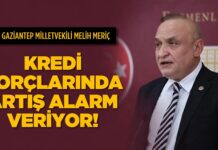 CHP Gaziantep Milletvekili Meriç: “35 milyon icra dosyası, ekonomideki çöküşün açık ilanıdır”