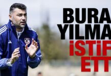 Gaziantep FK’da deprem! Burak Yılmaz’dan şok istifa