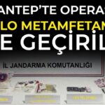 Uyuşturucu operasyonu! Gaziantep’te 2 kilo metamfetamin ele geçirildi
