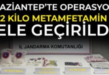 Uyuşturucu operasyonu! Gaziantep’te 2 kilo metamfetamin ele geçirildi