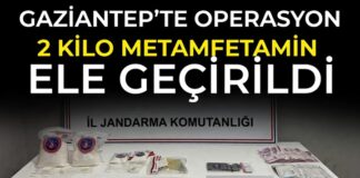 Uyuşturucu operasyonu! Gaziantep’te 2 kilo metamfetamin ele geçirildi
